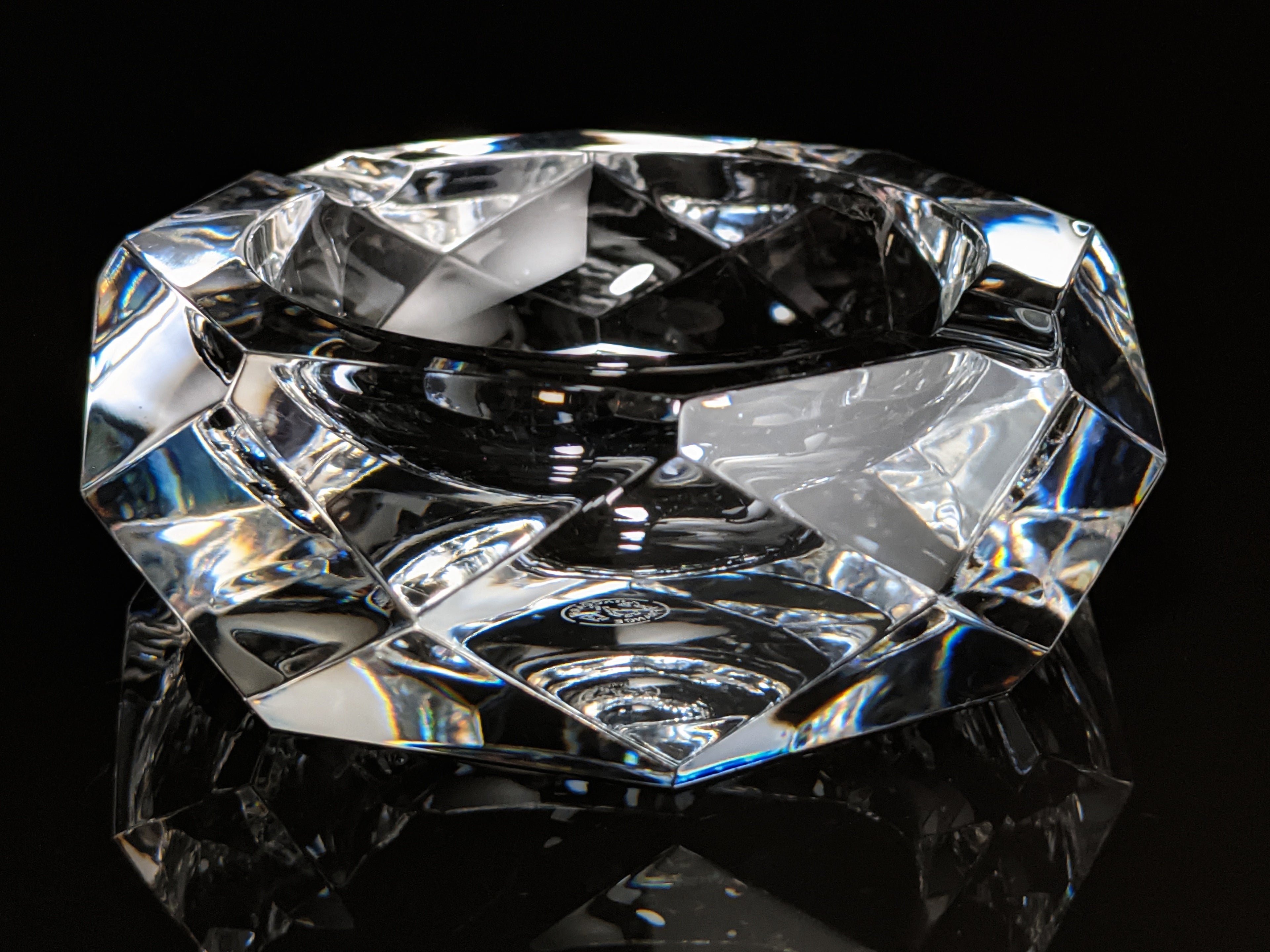 Baccarat crystal camel ashtray