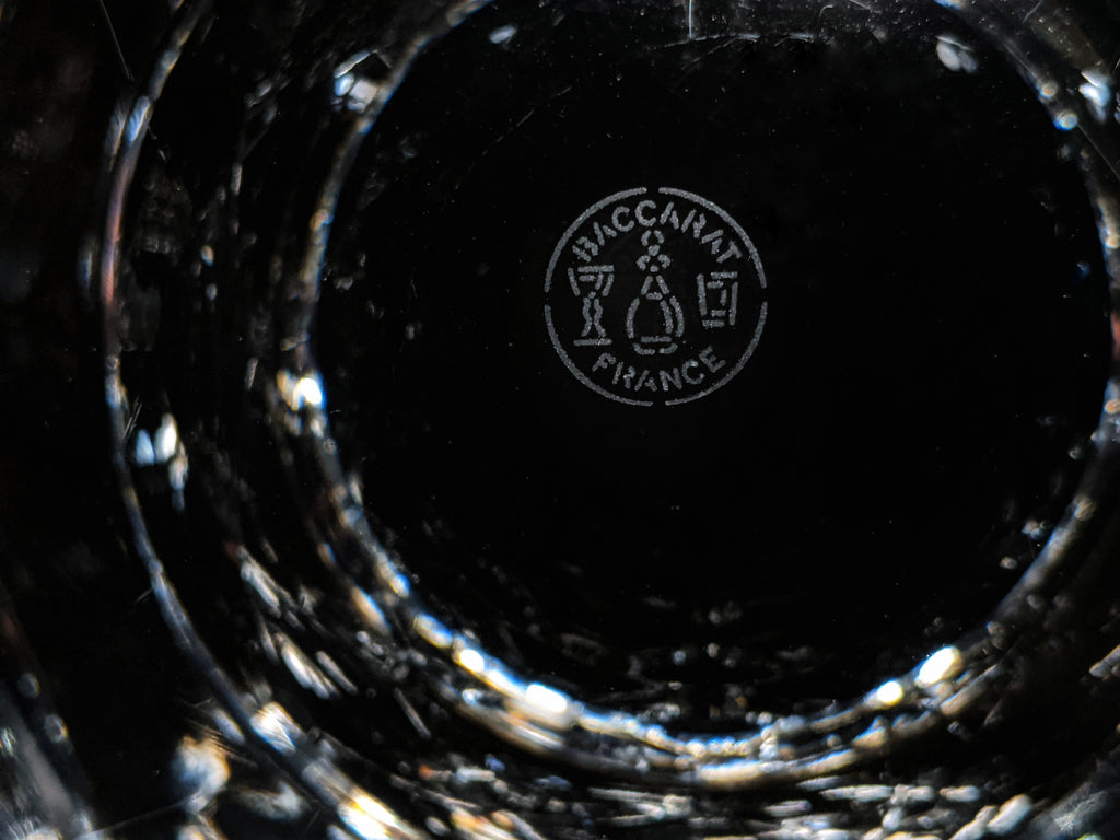 Baccarat crystal camel ashtray