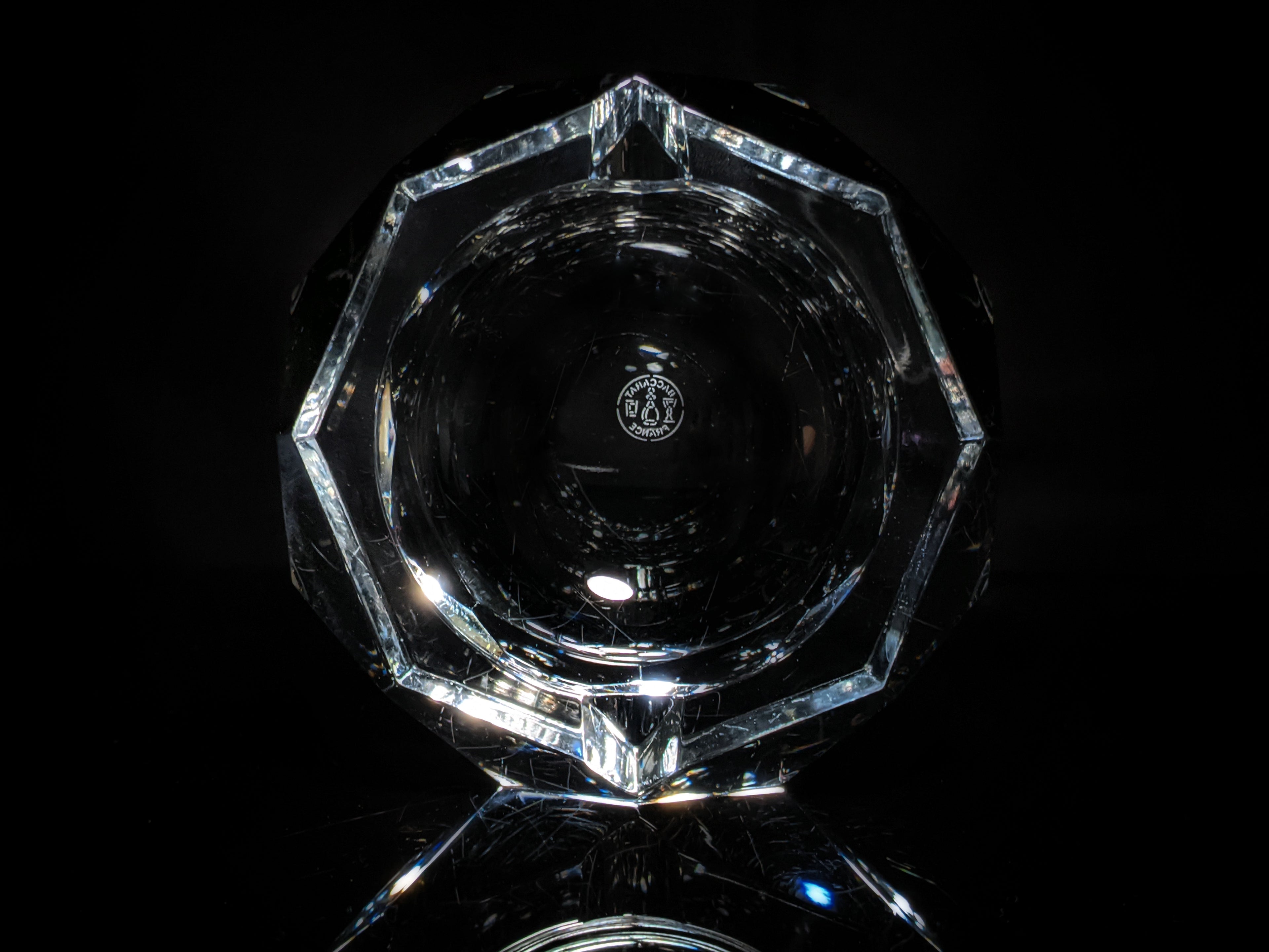 Baccarat crystal camel ashtray