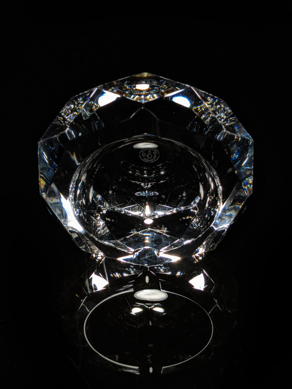 Baccarat crystal camel ashtray