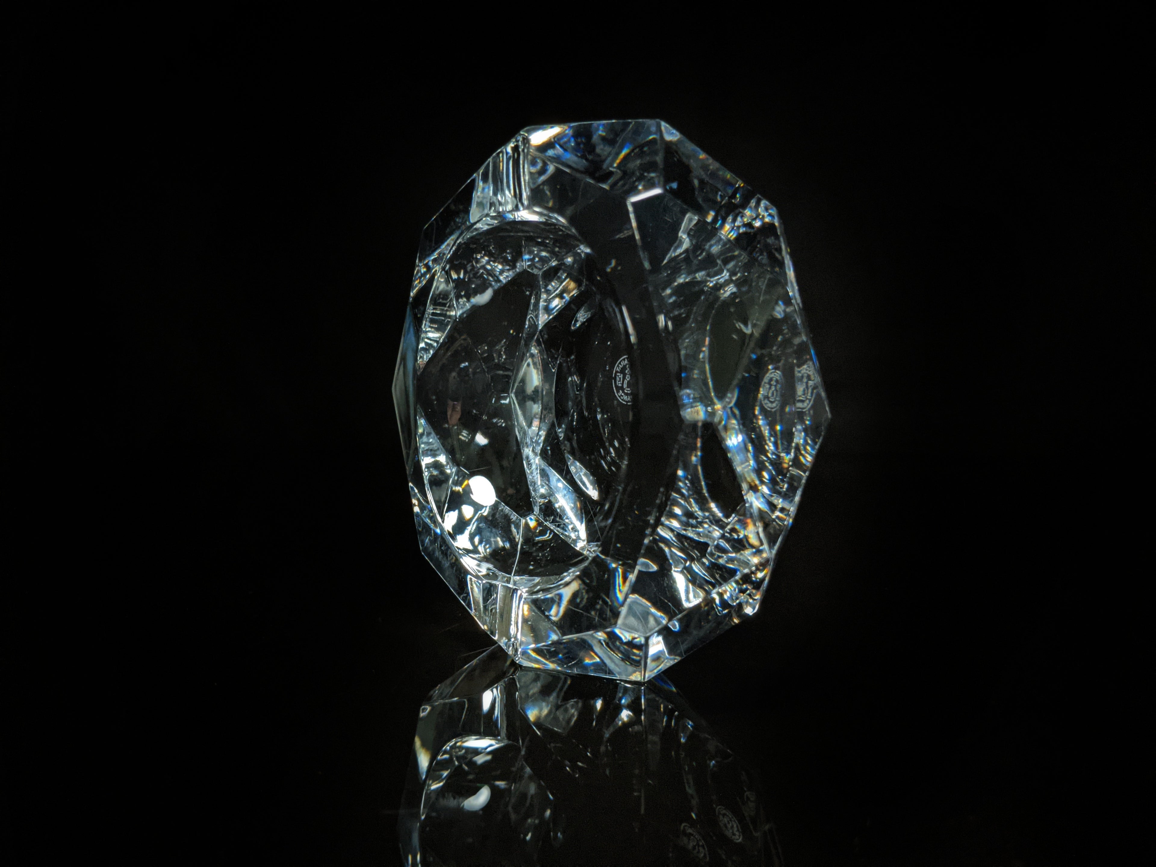 Baccarat crystal camel ashtray