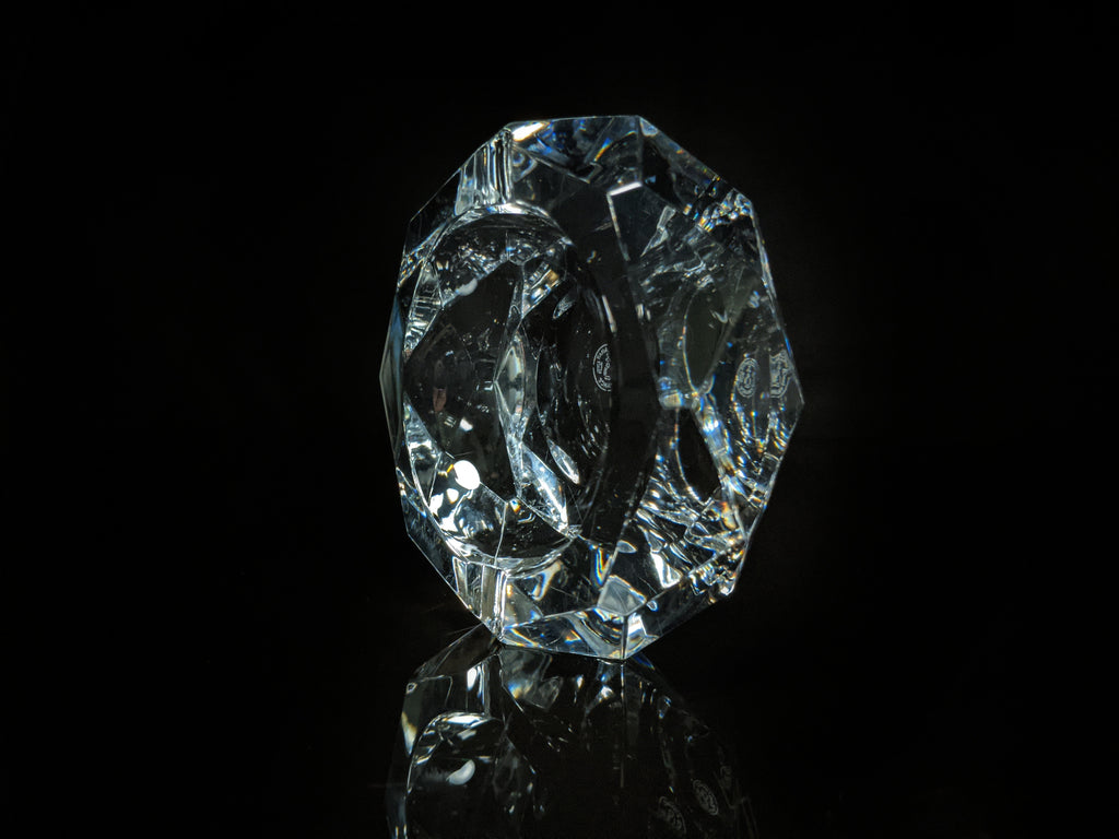Baccarat crystal camel ashtray