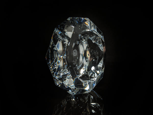 Baccarat crystal camel ashtray