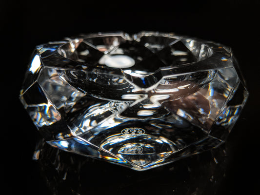 Baccarat crystal camel ashtray