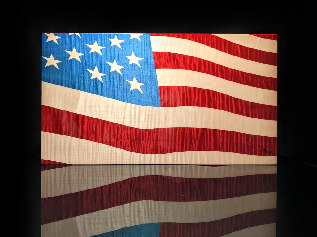 Elie Bleu Stars & Stripes 110 Ct Humidor New