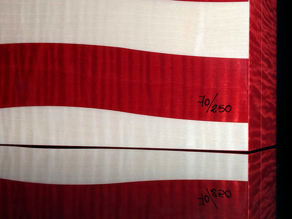 Elie Bleu Stars & Stripes 110 Ct Humidor New