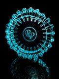 Rocky Patel Aqua Luminoso Glass Ashtray