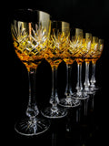 Faberge Odessa Hock Crystal Glasses set of 6