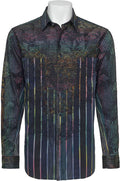Robert Graham Master Detailer Long Sleeve Shirt Size Large