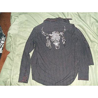 Artine mens casual dress shirt large Preowned Good Condition