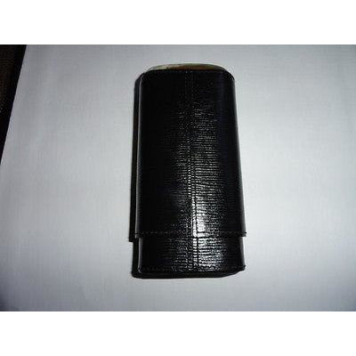 Andre Garcia Horn Top in Black Horizontal leather cigar in original box