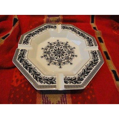 Versace by Rosenthal Ashtray 9 inches wide New Porcelain