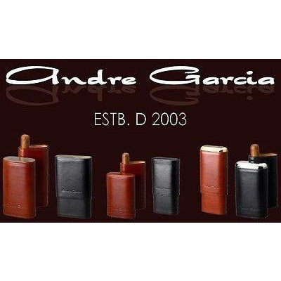 Andre Garcia Horn Top in Black Horizontal leather cigar in original box