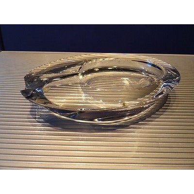 prometheus concord crystal ashtray made in Italy