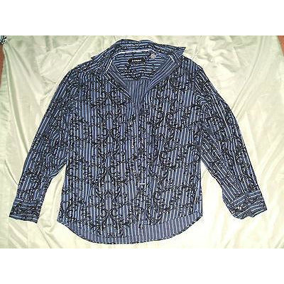 J. Campbell Los Angeles mens casual dress shirt large