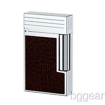S.T. Dupont Ligne 2 Contraste Leather & Palladium Lighter