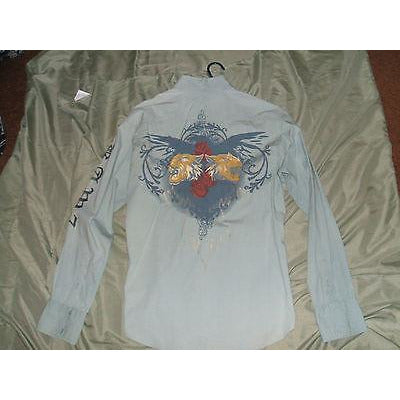 Raw mens casual dress shirt Medium
