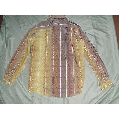 Bugatchi Uomo mens casual dress shirt medium