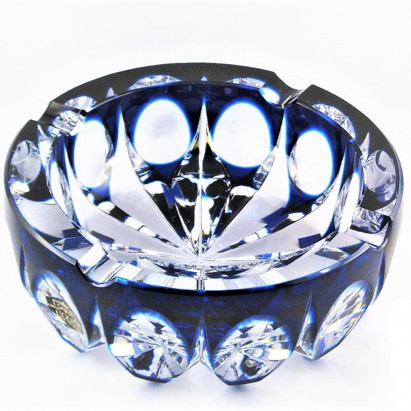 Saint Louis crystal ashtray