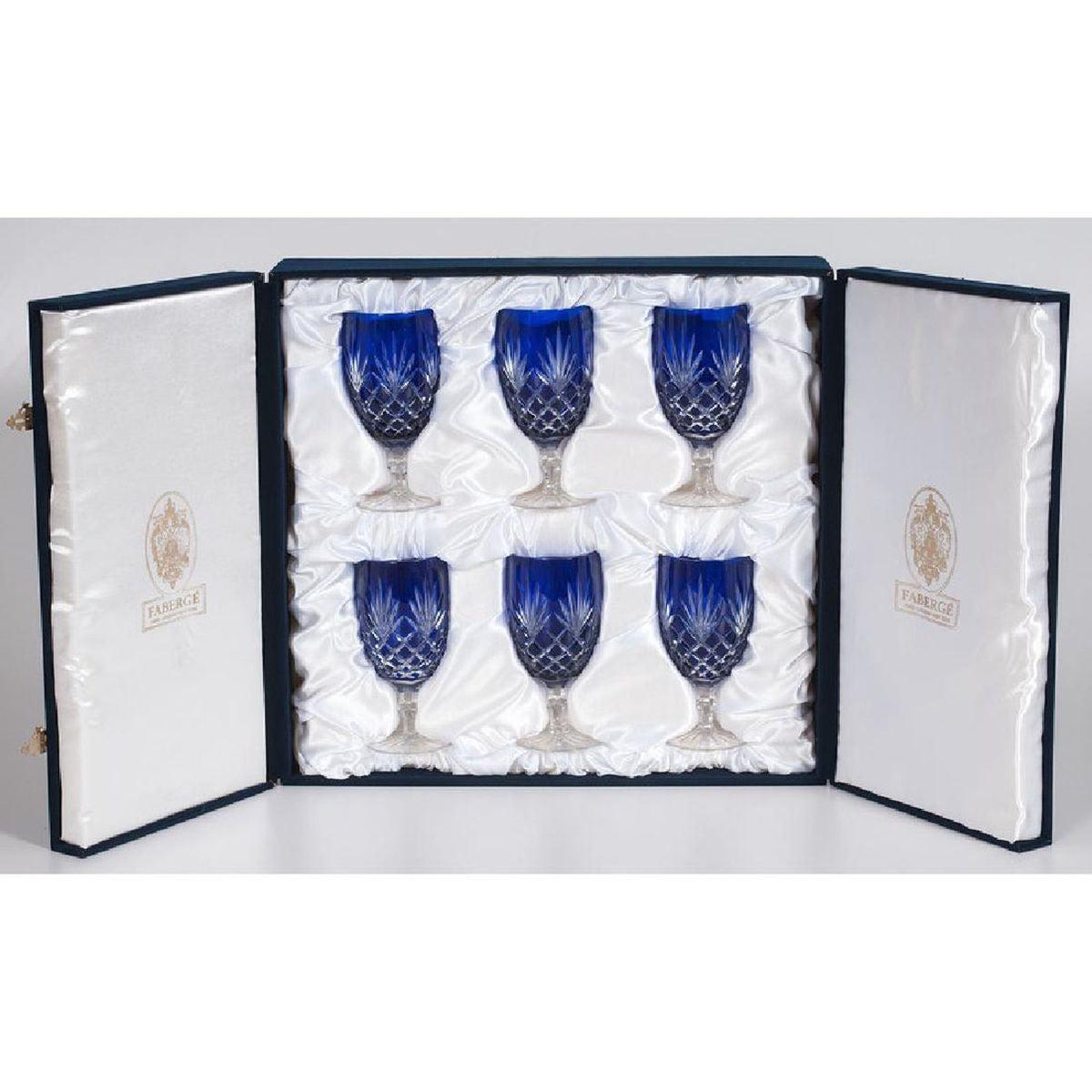 Faberge Odessa Cobalt Blue Glasses