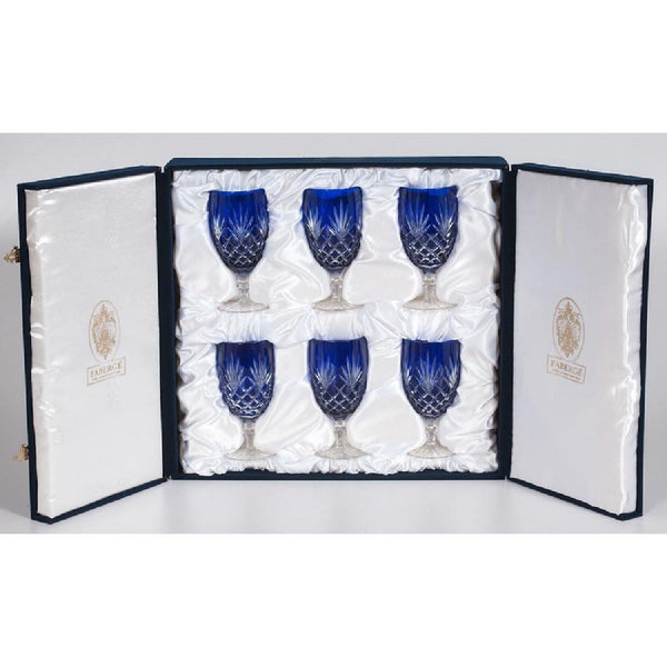 Faberge Odessa Cobalt Blue Glasses