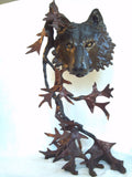 Mark Hopkins North Woods Bronze Sculpture — 18.5" Tall