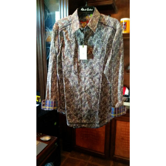 Robert Graham Medium-sized Shirt New