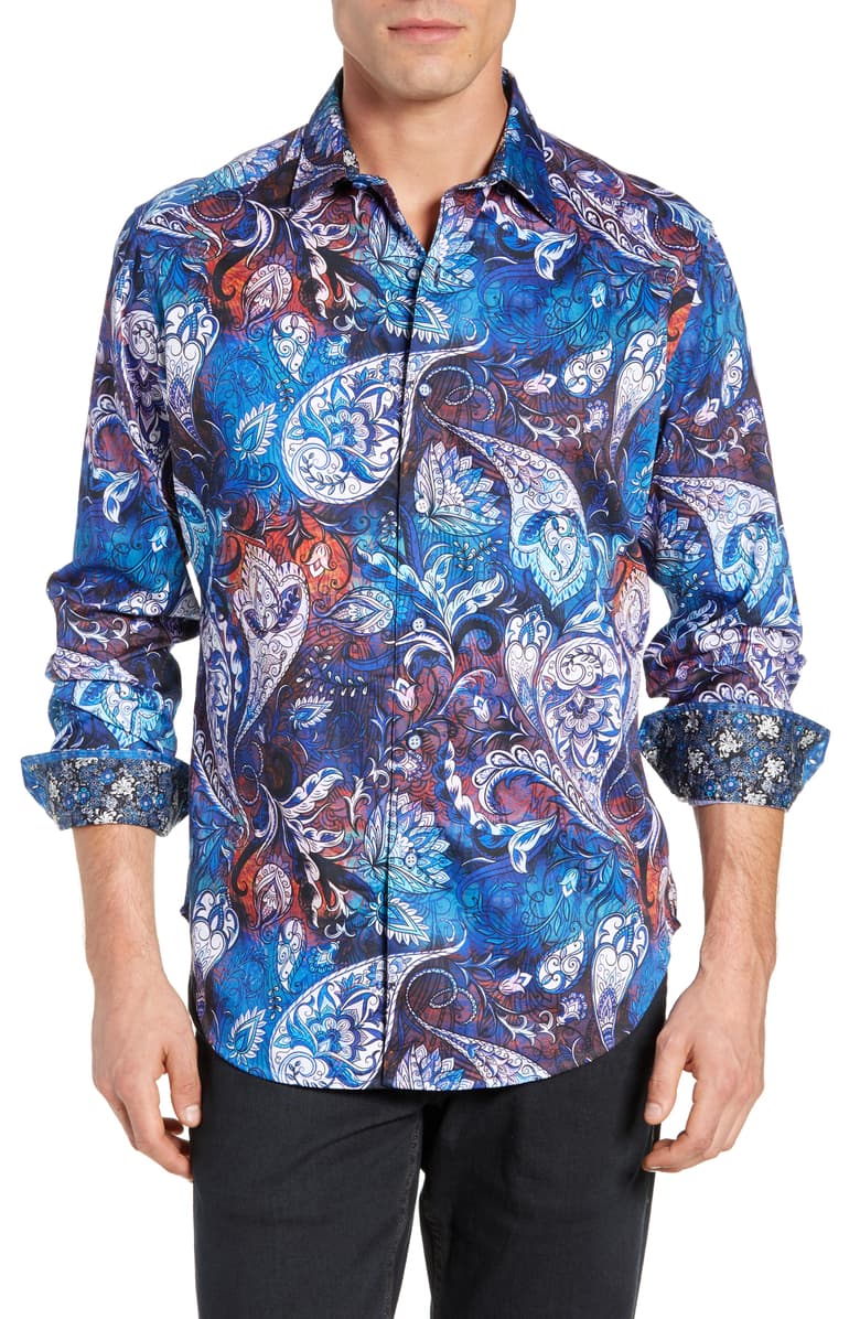 Robert Graham Mayar medium size shirt