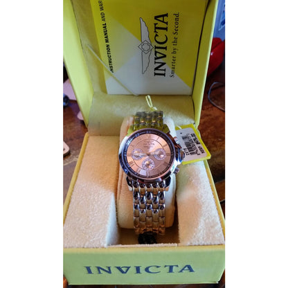Invicta 2875 Men's Stainless Steel Wrist Watch new in the original box with tags