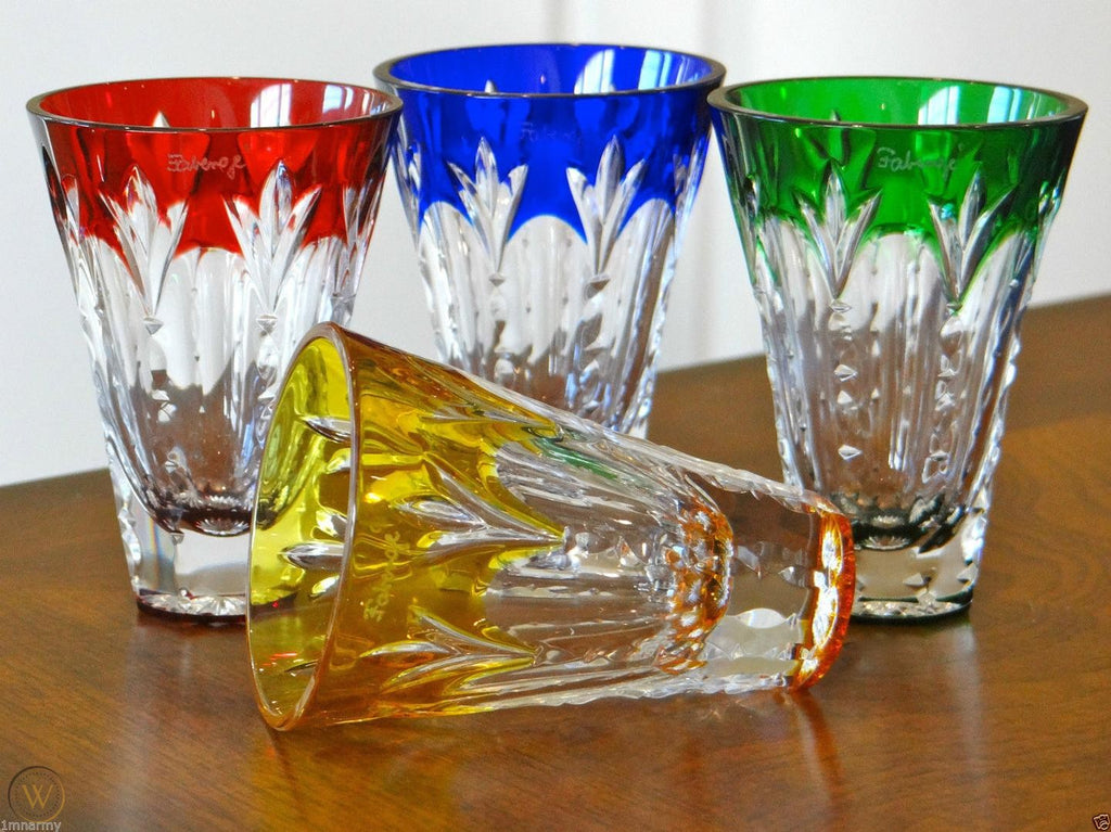 Faberge Grand Palais Vodka Shot Glasses