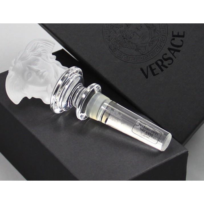 Versace medusa Clear Bottle Stopper