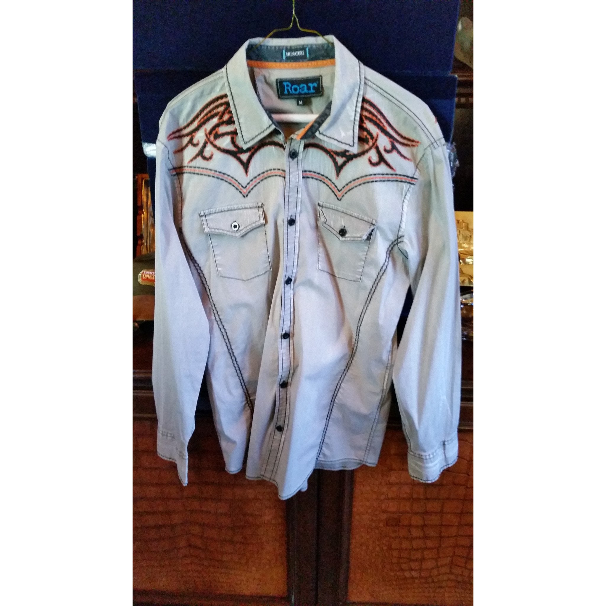 Roar Tan Long Sleeve Medium-sized