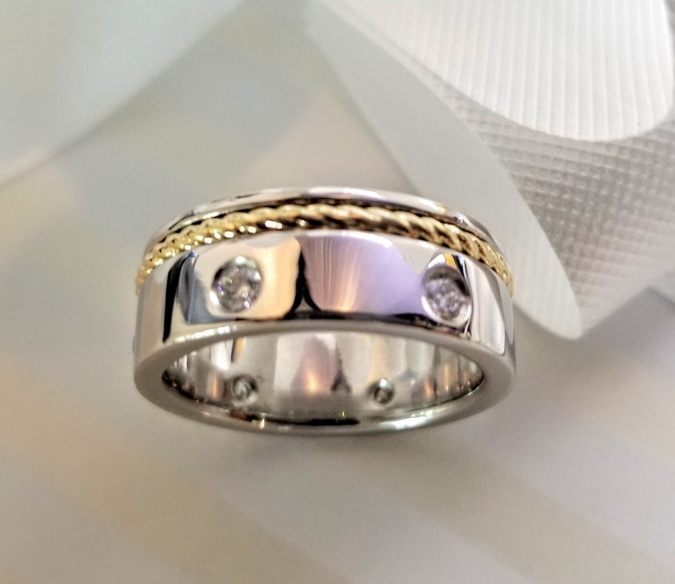 Diamond Platinum Band