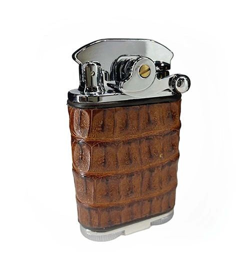 Copy of Brizard and Co Gatsby Table Lighter - Cognac Caiman